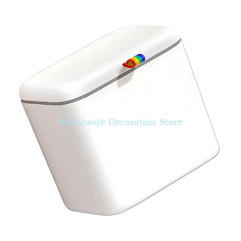 

Q39B Multiple Installation Kitchen Waste Container Slide Top Cover Against Fly Plan For Counter Wall Floor Placement