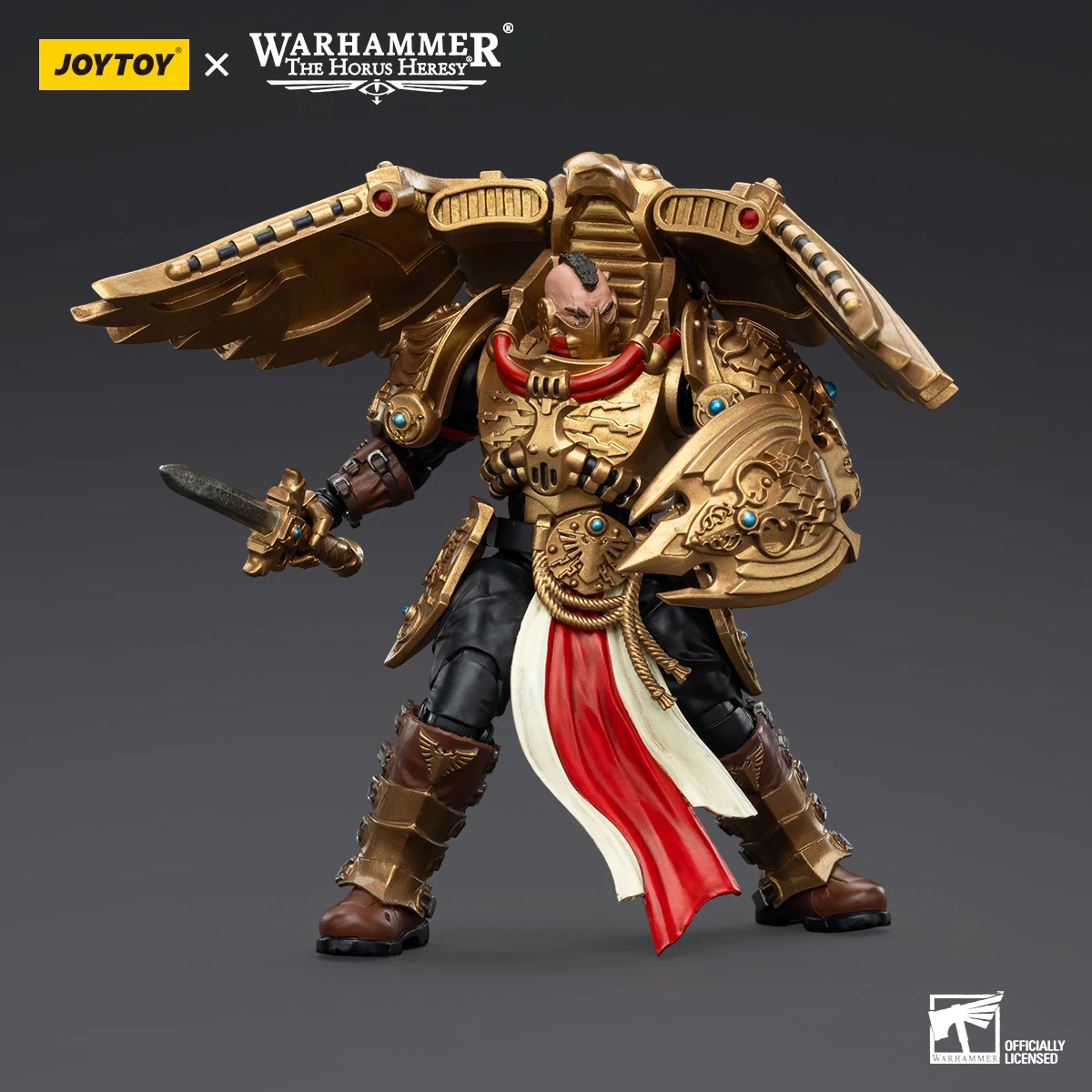 JOYTOY Warhammer "The Horus Heresy" Legio Custodian Venatari Squad Venatari พร้อม Venatari Lance Action Figures Original