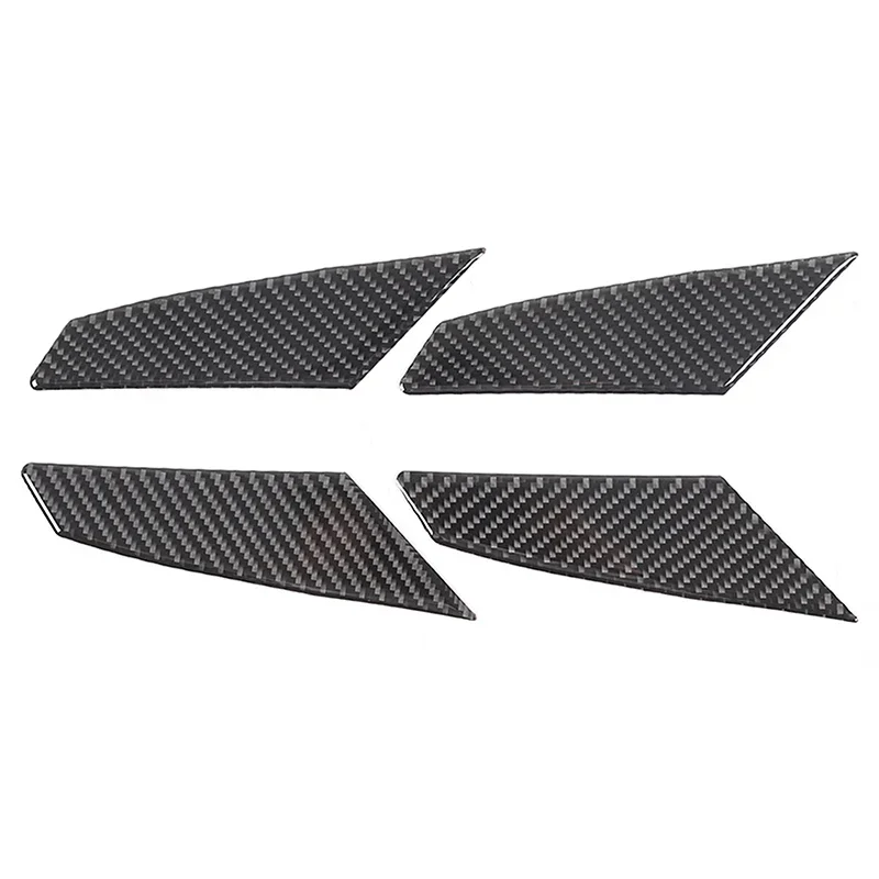 

For BMW X1 IX1 U11 2023-2025 Soft Carbon Fiber Car Door Handle Side Panel Cover Trim Stickers Interior Car Accessories