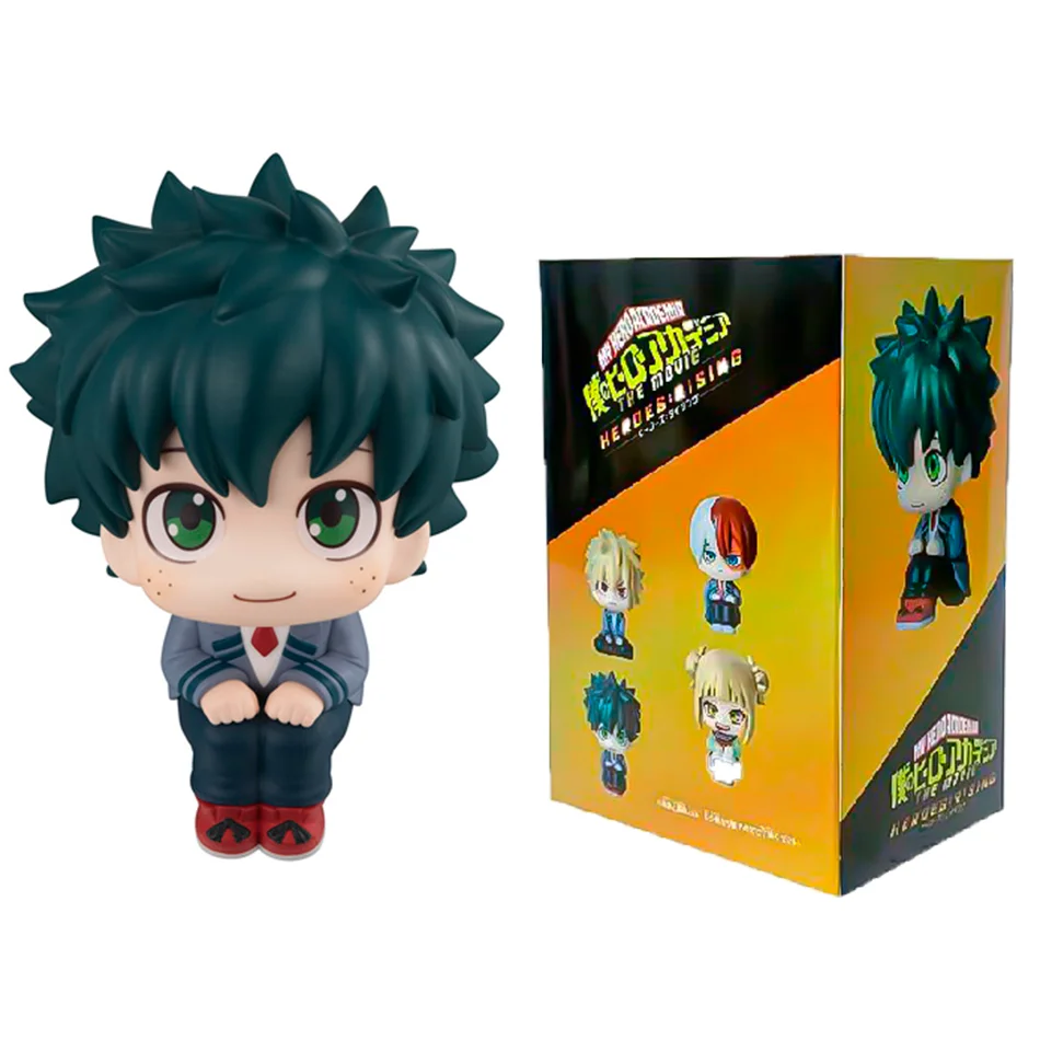 PVC | (MHA): Izuku Midoriya/Katsuki Bakugo/Todoroki Shoto/Toga Himiko My Hero Academia Niedliche Chibi PVC-Figur | Sammlerstück