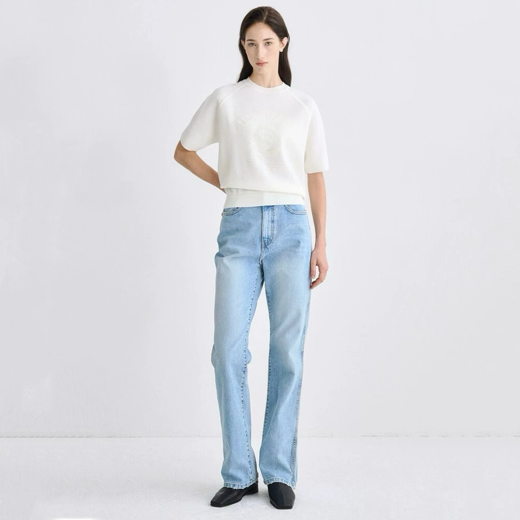 

Лимонный сыр T25 Осеннее повседневное круглое полотенце с вышивкой букв цветок цвет ор Све вязаное irt Женская мода