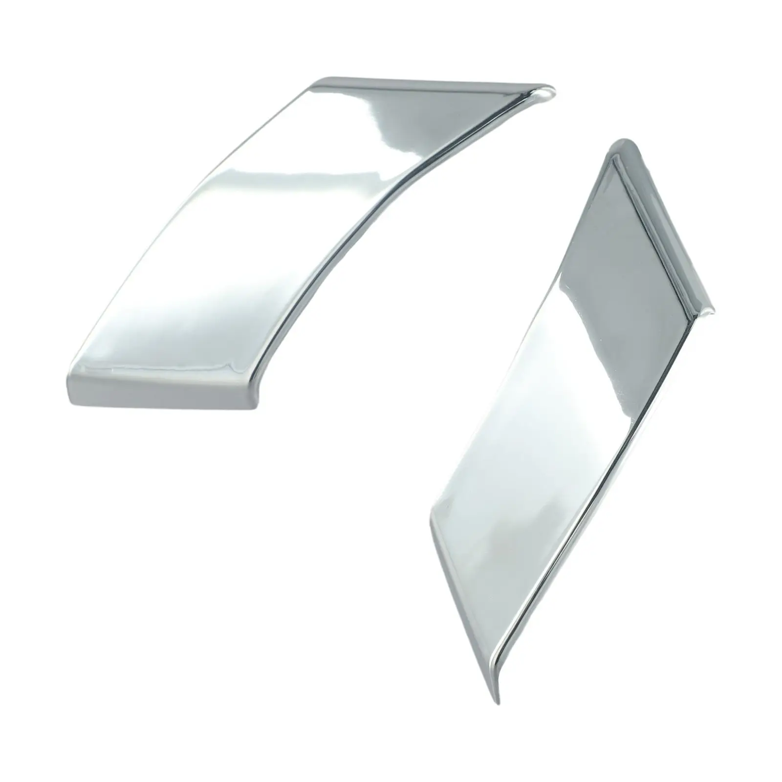 

Хромированные накладки на стойки дверей для тюнинга автомобиля: проверьте совместимость с моделью и годом выпуска, убедитесь в форме, размере и внешнем виде.