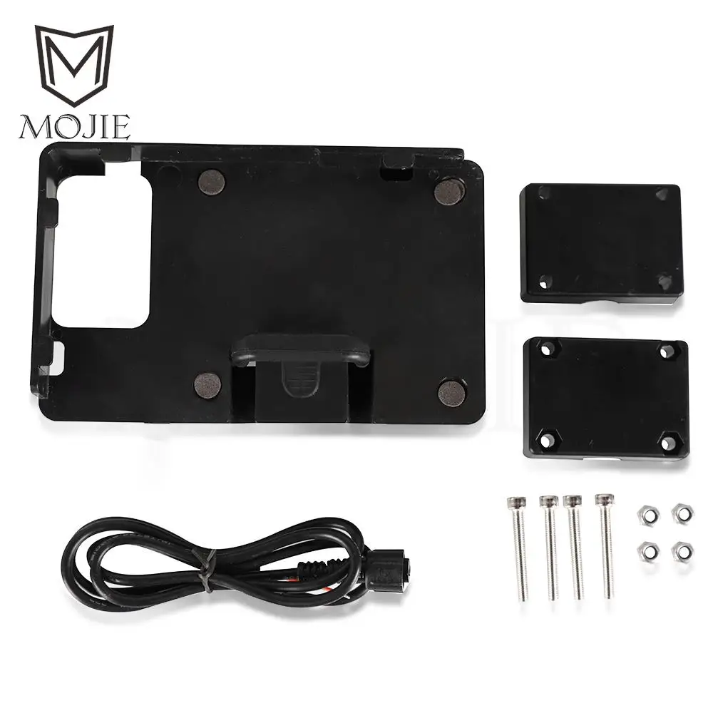 Soporte de navegación para motocicleta F800GS, soporte para teléfono móvil con carga USB para BMW F 800 700 F800 GS 700 2013-2018 2019 2020