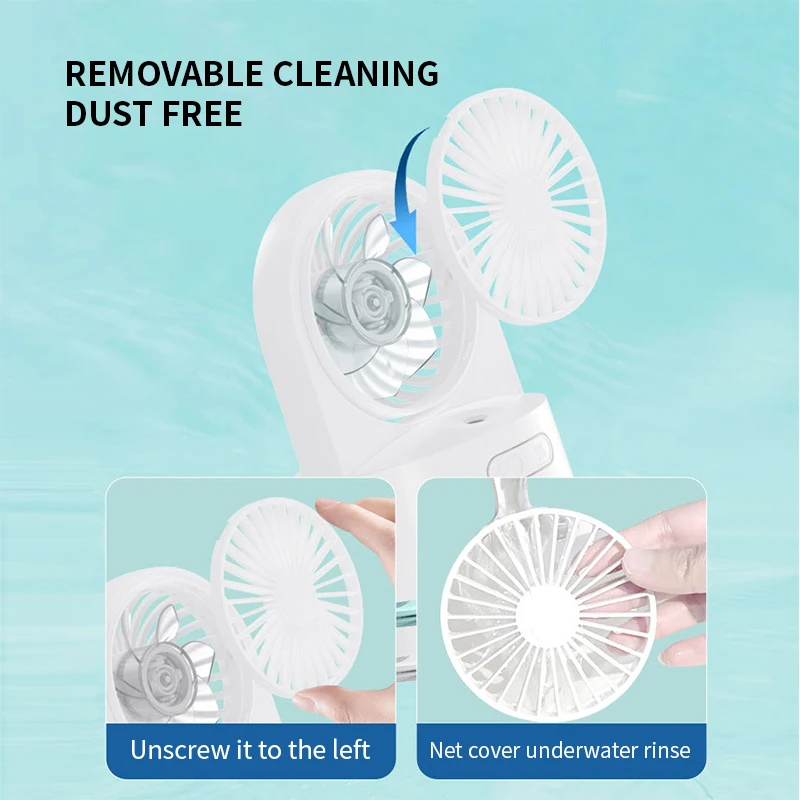 Прямые продажи от производителя, мини большой увлажнитель распыления, маленький вентилятор, настольный вентилятор, холодный вентилятор, USB бытовой водяной макияж, маленький вентилятор