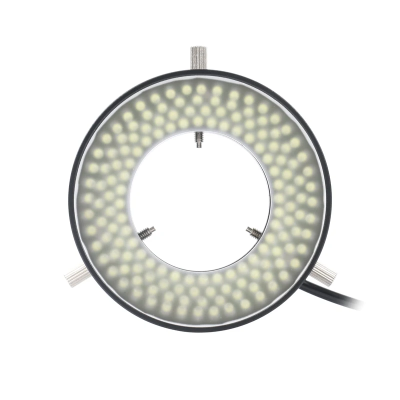 Lega di alluminio 152 288pcs LED Ring Light microscopio illuminazione lampada diametro di lavoro 64mm 6500K per Video microscopio digitale