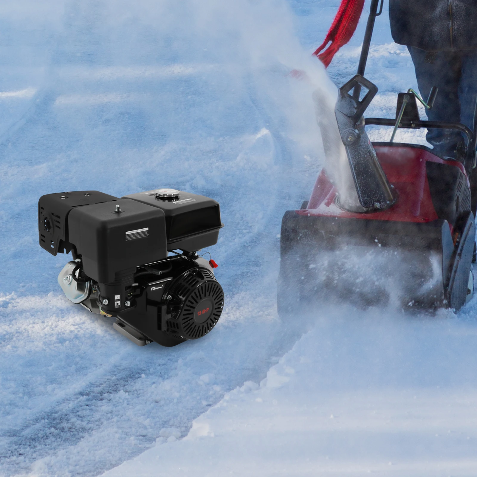 Gasoline Engine,15hp 420cc 4-stroke Gasoline Engine,multi-use Gasoline