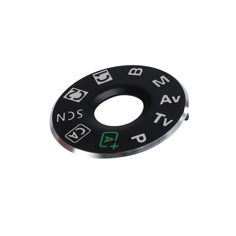 2 ปุ่มฝาครอบด้านบนแผ่นเสียงสําหรับ Canon 6D Mode Dial แผ่นเสียงป้ายป้าย SMD พร้อมกาว