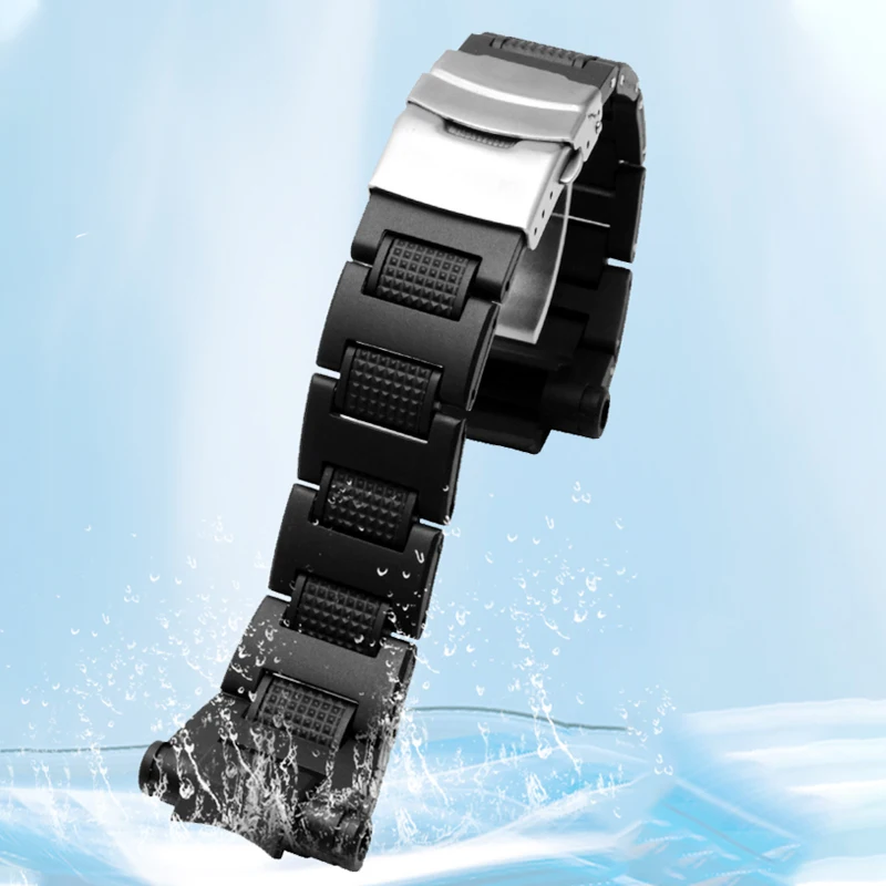 Plastikowe Watchband For Casio G-shock GA-1000 1100 GW-4000 GW-A1100 A1000 Zegarek Pasek Wysokiej Jakości Mężczyzna Sportowy Zeg