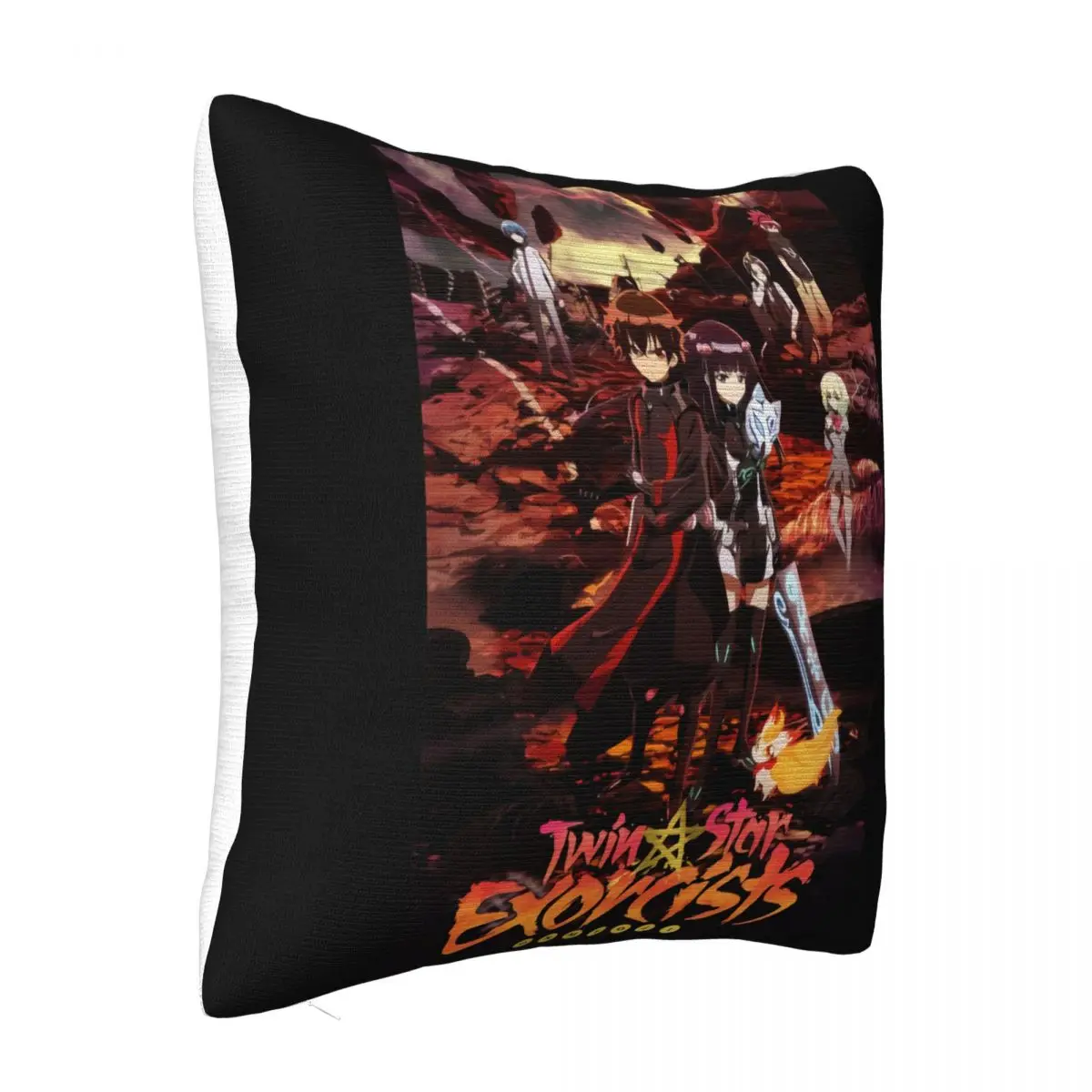 Twin Star Exorcist Mens Imej Warna Penuh Kembar Cool Straight Music Movie Promotion Man 2021 Pillow Case