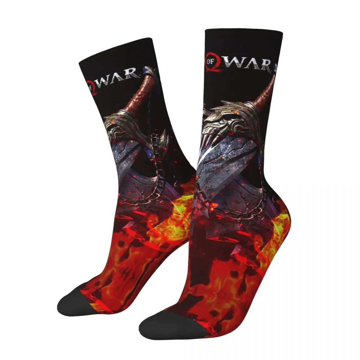 God Of War Men Women Socks Motion Beautiful Suitable for all seasons Dressing Gifts