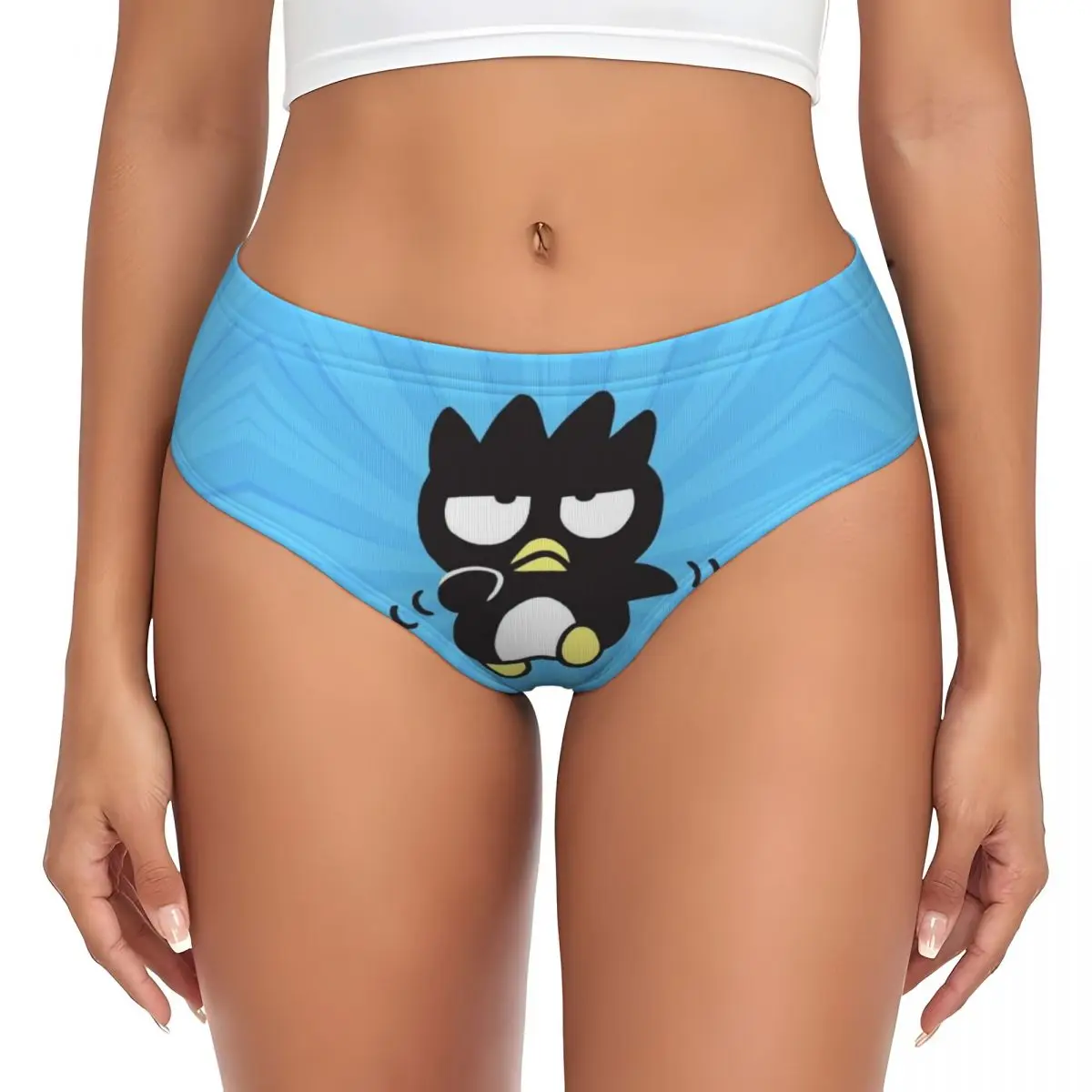 Custom Women Bad Badtz Maru Running Panties Comfort Briefs Underwear