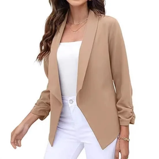 

The New Spring/Summer 2025 Stylish And Elegant Design Including Suit A Women's Coat A No-iron Top And Professional Style