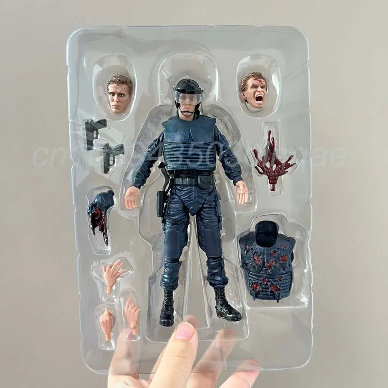 NECA Figure Robocop Alex J. Murphy Action Figure Model Toys Joint Movbale Doll Collection Book Shelf Decoration