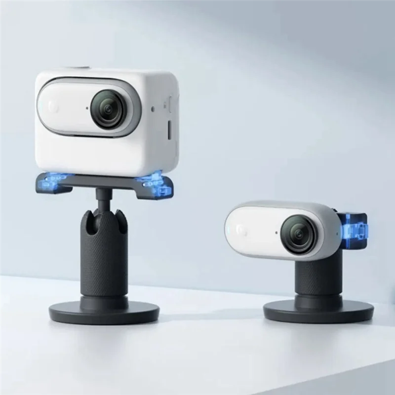 【Shop Now】For Insta360 Go 3 Swivel Bracket Adhesive Base Magnetic Locking Ball Joint Multifunction Parts Accessories