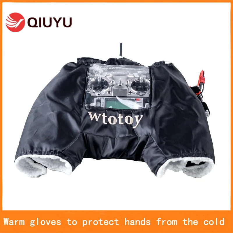 Fpv Model Aircraft Remote Control Warm Gloves Outdoor Field Warm Cover Outdoor Aerial Photography Cold And Wind Prevention