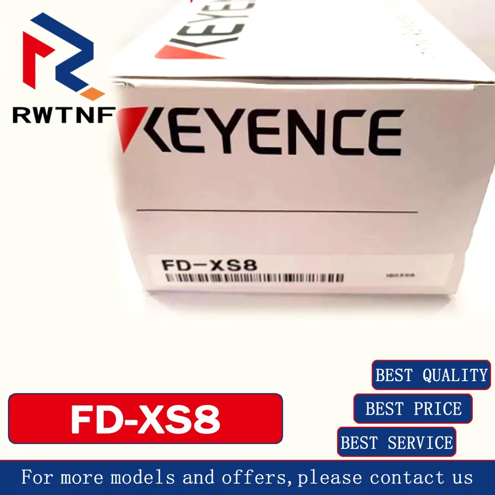العلامة التجارية الجديدة الأصلية FD-XS8 KEYENCE مستشعر التدفق المشبك، مضخة زيت تشحيم المخزون البقع بسعة تصنيف 8 لتر / دقيقة.