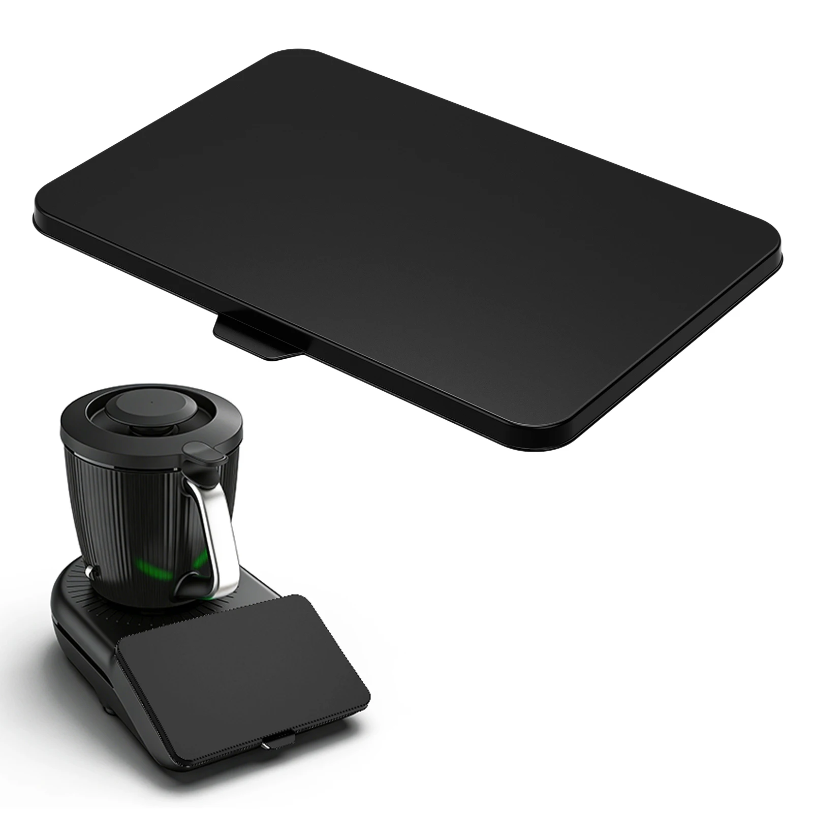 For Thermomix TM7Screen Protector Cover Silicone Frame Glass Screen Protector Bump Protection Dust Defense KitchenTM7 Accessorie