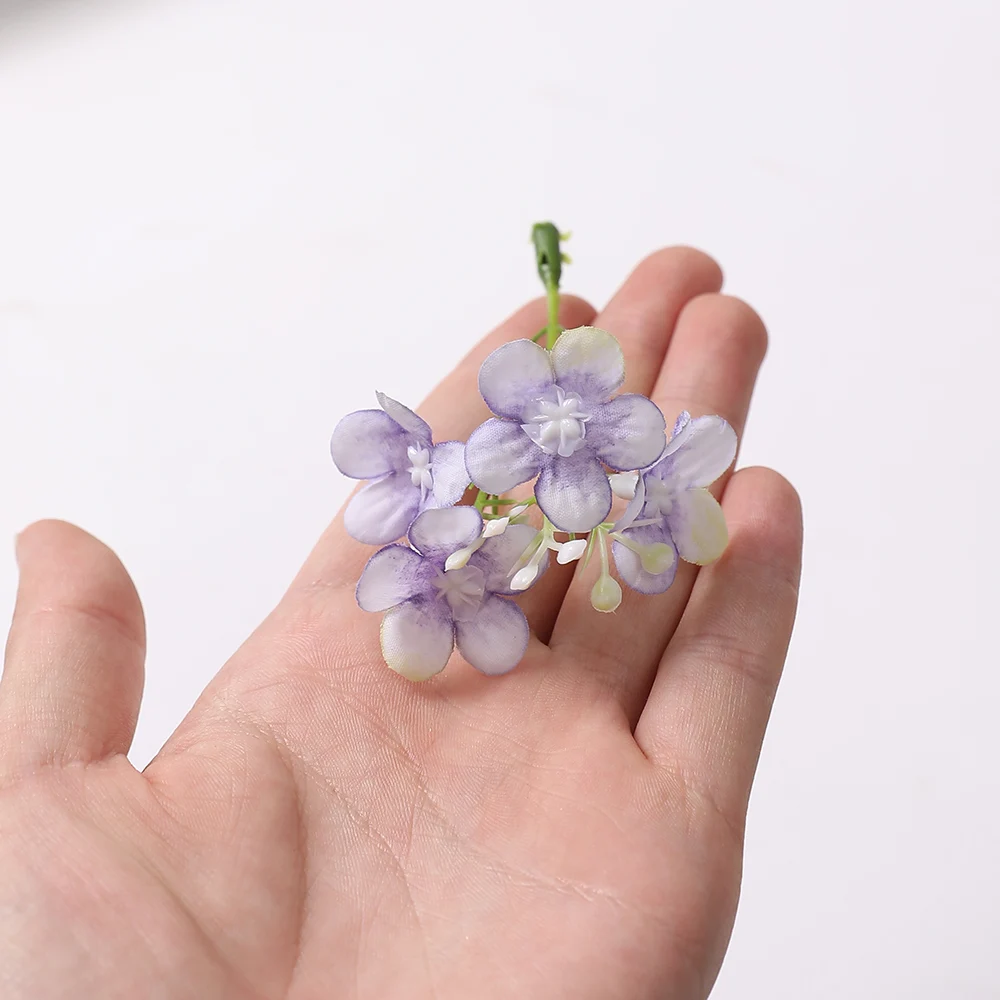 10/20Pcs Silk Daisy Artificial Flowers for Home Decor Wedding Decoration Fake Flower Bride DIY Wreath Scrapbook Gift Accessories