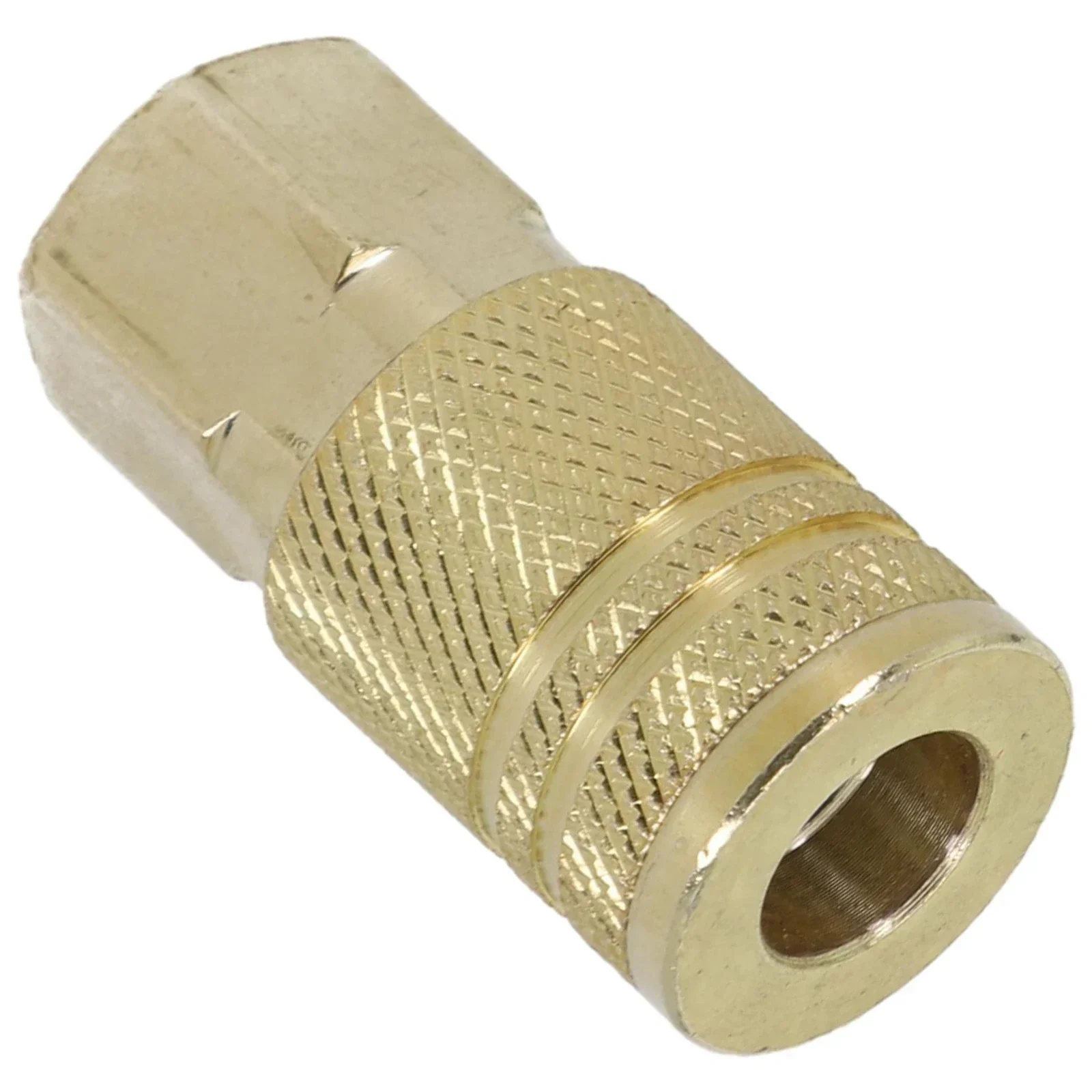 Quick Connector Pneumatic Fitting Gold Male Thread US Standard 1/4NPT Copper Plated Coupling Connector Coupler