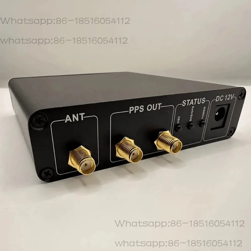 GPS Disciplined 10MHz Clock - High Precision Frequency Reference with 5 Outputs & PPS (VCXO, FPGA Control, ±5ppb)
