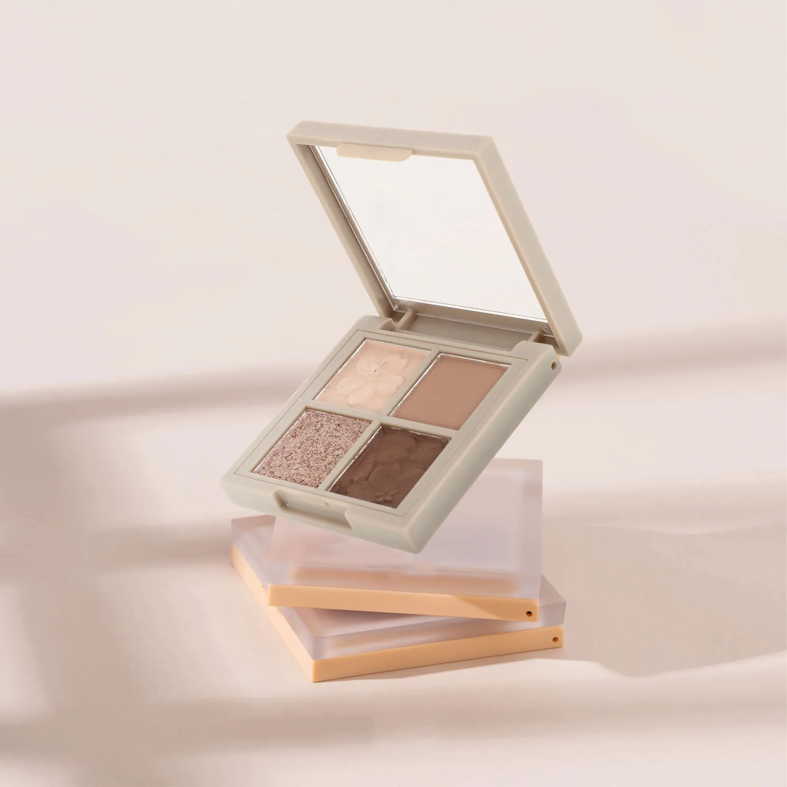 

24 Colors Eyeshadow Palette Neutral Matte Shimmer Size Long Lasting Waterproof Highly Pigmented Compact For On