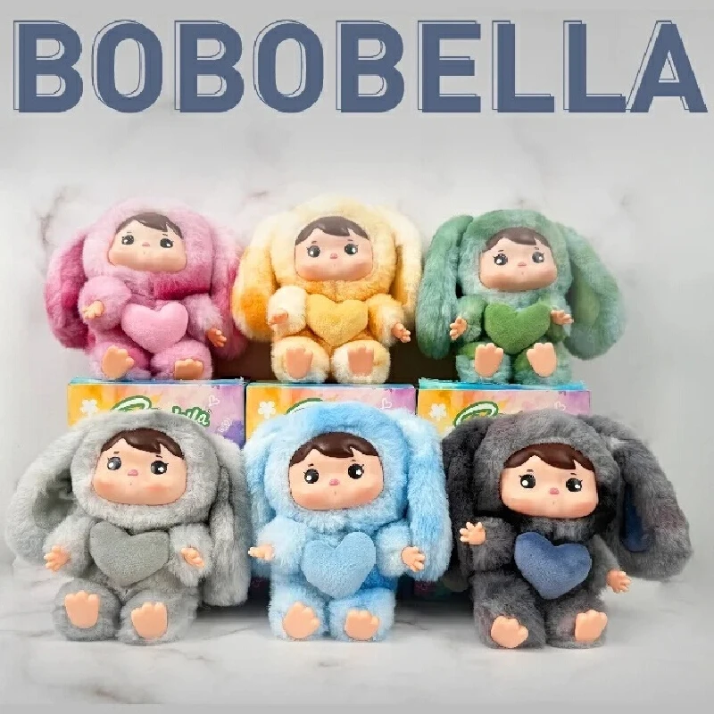 

Подлинная сумка Bobobella V2 Mysterious Blind Box, нечеткая модная забавная вечеринка, плюшевая коллекция игрушек, кукла, фигурка, орнамент, декор, милый подарок