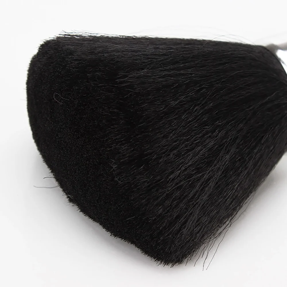 Black Hairdressing Sweeping Neck Hair Cleaning Duster Hair Cutting Brush for Barbershop Hair Cut Brush Tools Barber Accessories