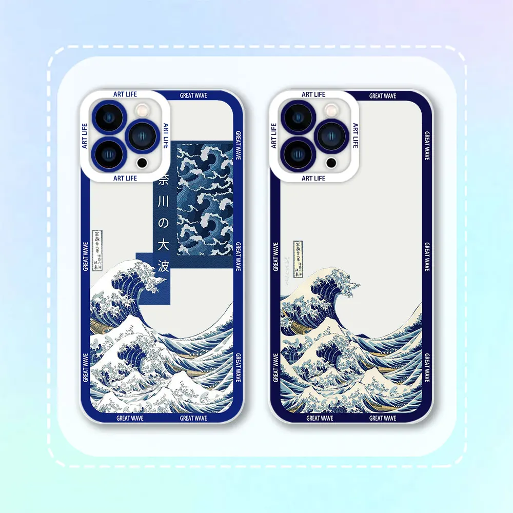 Japan The Great Wave Off Kanagawa Case For VIVO Y73 Y53S Y51A Y33S Y33T Y31 Y30I Y27 Y21 Y21T Y21S Y21A Y20S Y20I Y12S Y15 Cover