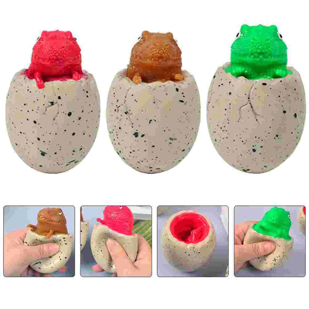 

3 Pcs Toy Toys Wear-resistant Anxiety Stress Interesting Decompression Office Supplies Lovely Squeeze