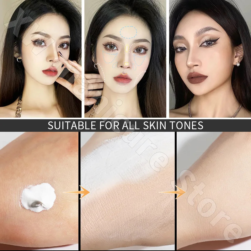 QIC Color Changing Liquid Foundation Concealer Moisturizing Oil Control Non-removing Makeup Foundation BB Cream 30ml