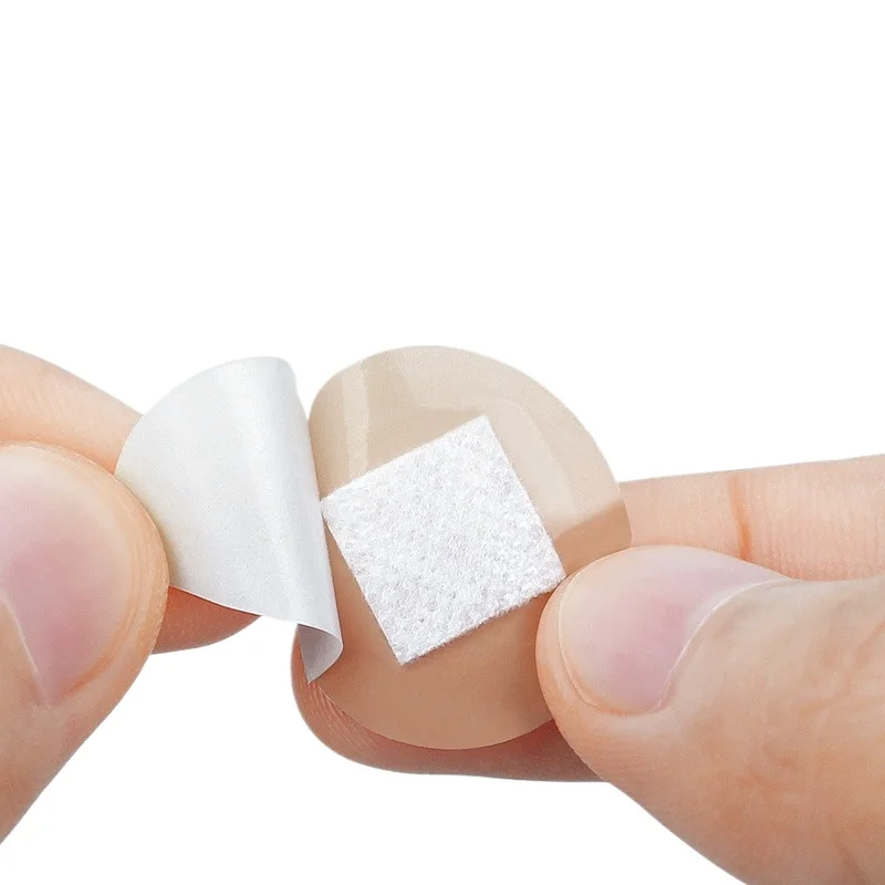 100Pcs/Set Round Band Aid Waterproof Circle Adhesive Bandages Skin Wound Dressing Patch Plaster Patch First Aid for Kids