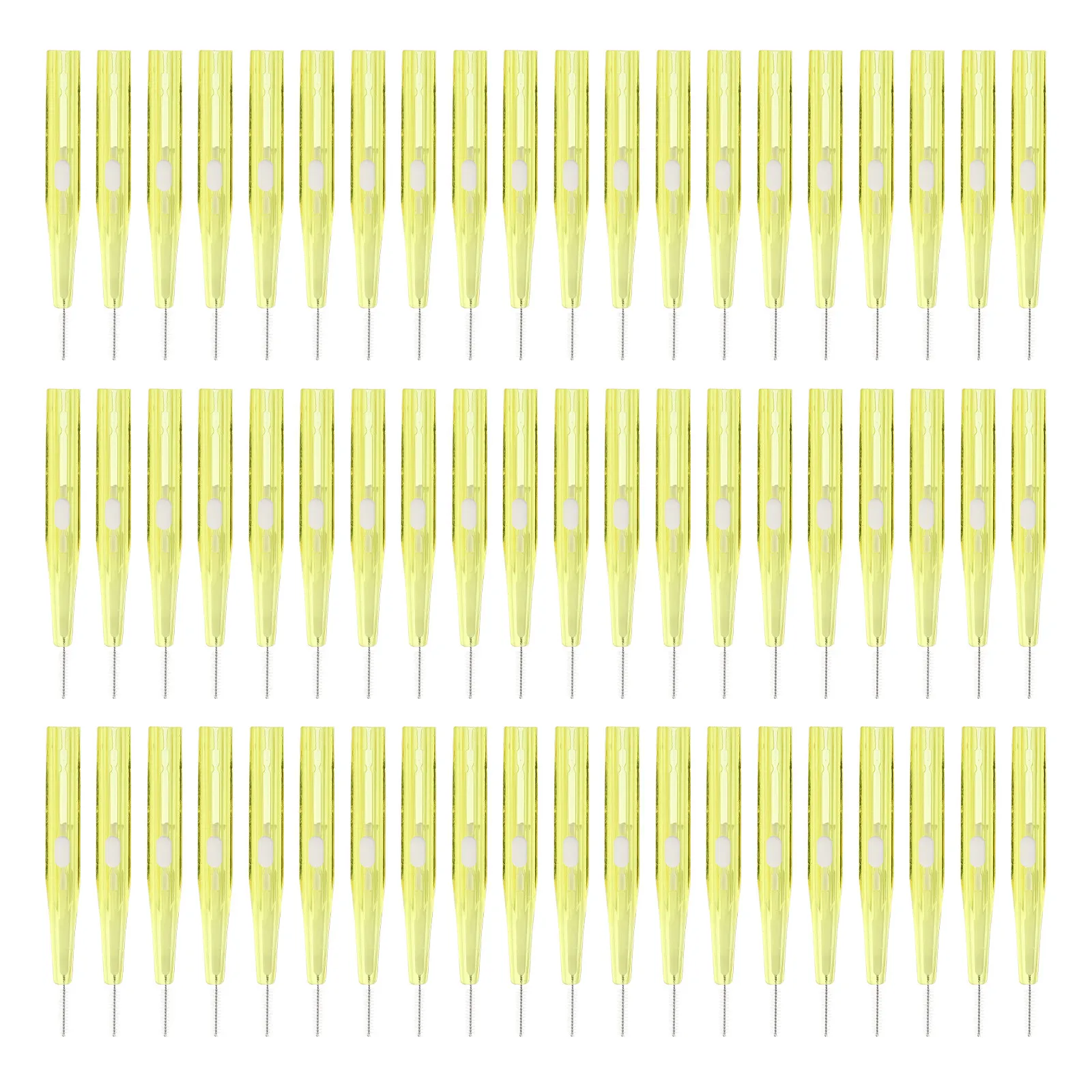 60Pcs Interdental Brush Teeth Cleaning Tool Deep Clean Picks Floss Toothpick Oral Care Kit Portable Interdental Brush