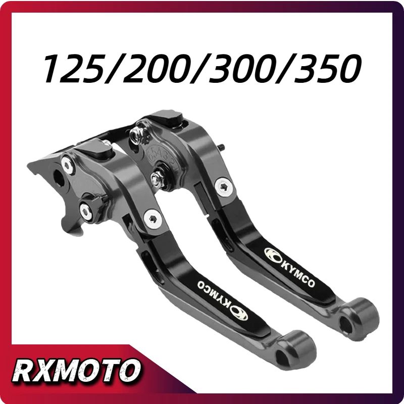 CNC Brake Clutch Levers For KYMCO DownTown 350 300i Xciting 250 CK250T 300 CK300T ABS 400 500RI S400 K-XCT 300 NIKITA 200/300