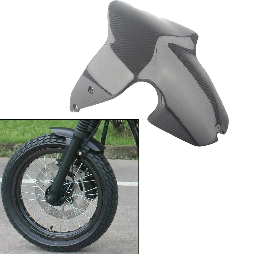 Front Tire Fender Mud Guard Hugger Fairing Carbon For Ducati Monster 1200 S 2014 2015 2016 2017