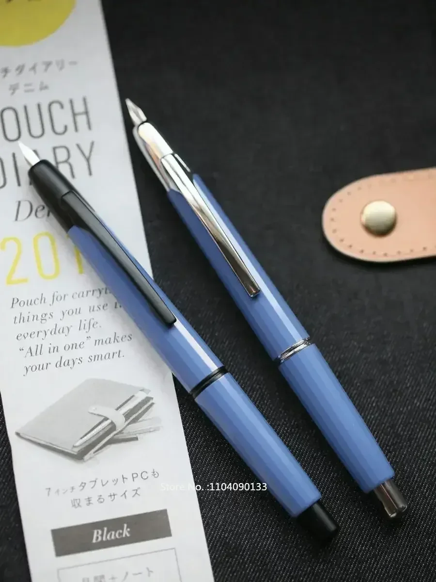 Nuovo MAJOHN A2 Press penna stilografica in resina pennino Extra Fine convertitore penna a inchiostro da 0.4mm per scrivere natale nuovo accendino di A1