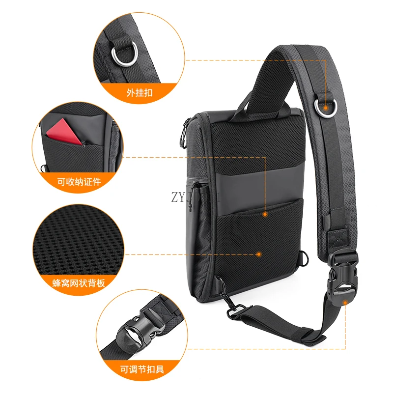 * Umhängetasche für Spiegelreflexkameras. Micro-Einzel-tragbare Sport-Multifunktions-Tasche mit diagonaler Spannweite
