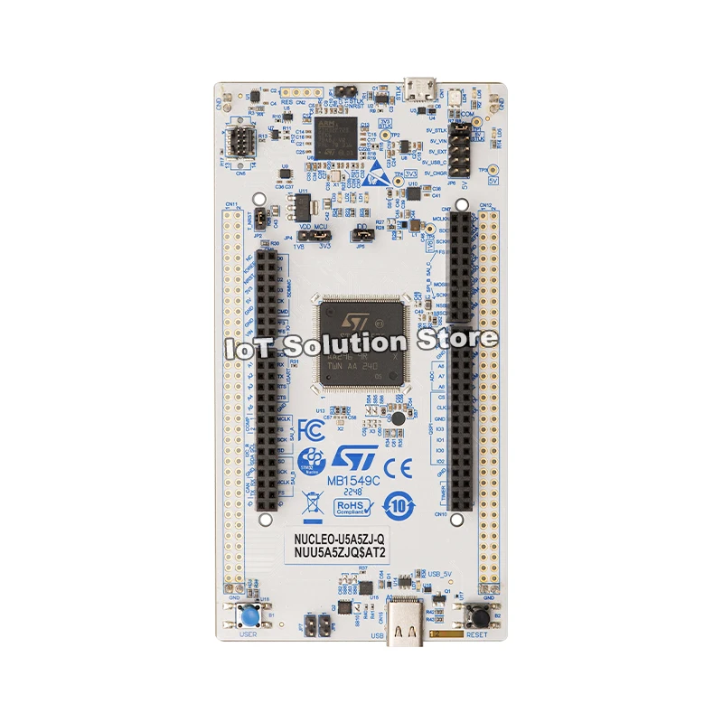 

NUCLEO-U5A5ZJ-Q STM32 Nucleo-144 development board with STM32U5A5ZJ MCU NUCLEO U5A5ZJ Q