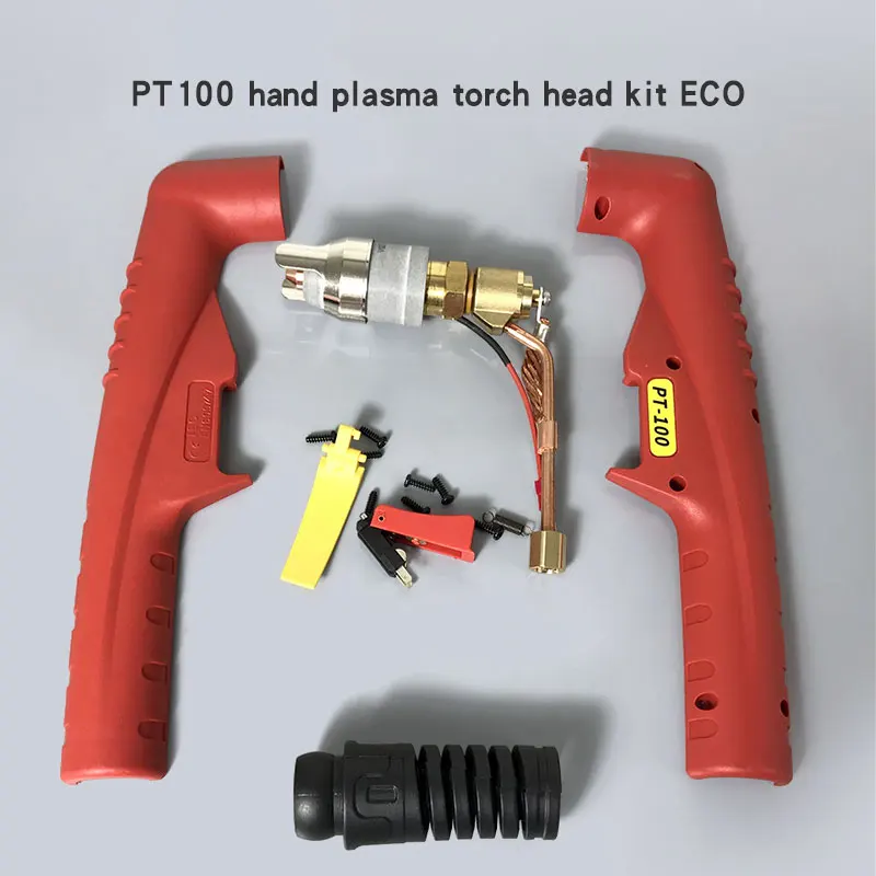 Kit de cabezal de antorcha de Plasma manual, cortador de Metal profesional, PT-100 ecológico, PT100A, 1 IPT-100