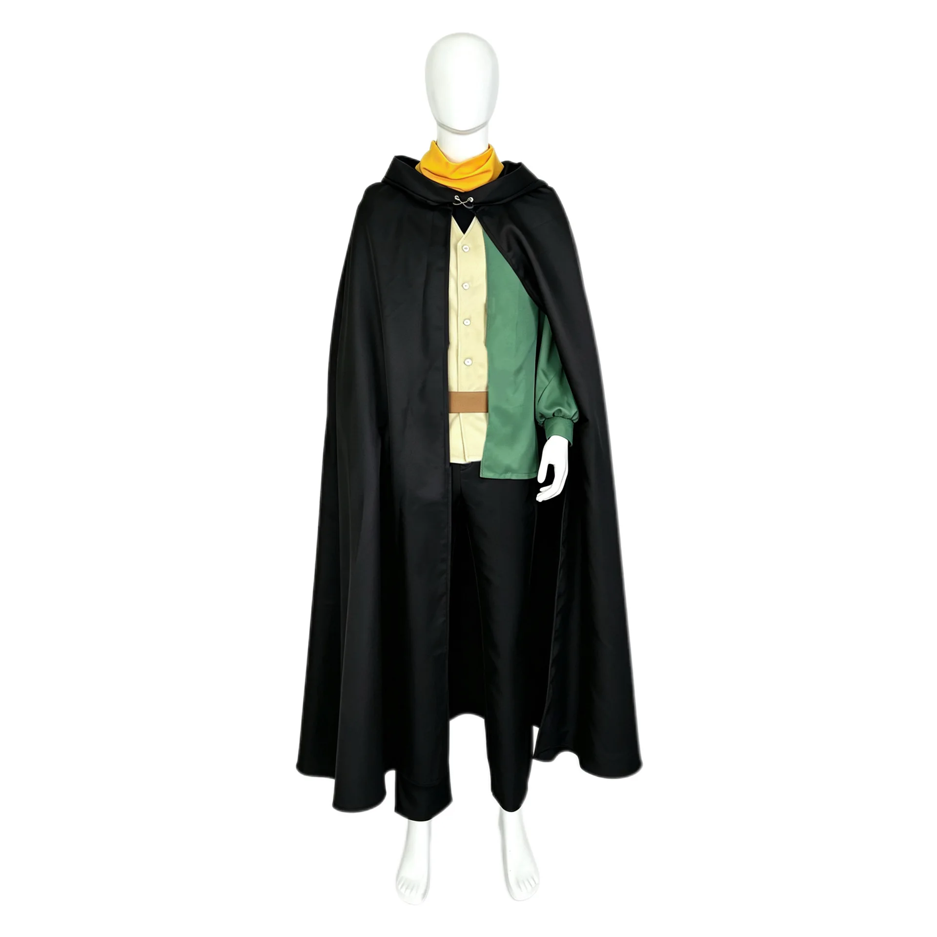Re:Zero Natsuki Subaru Sage Arc Cosplay Costume Men Outfit with Cloak Scarf Re Zero Halloween Comic‑Con Role‑Play Full Set - view 3