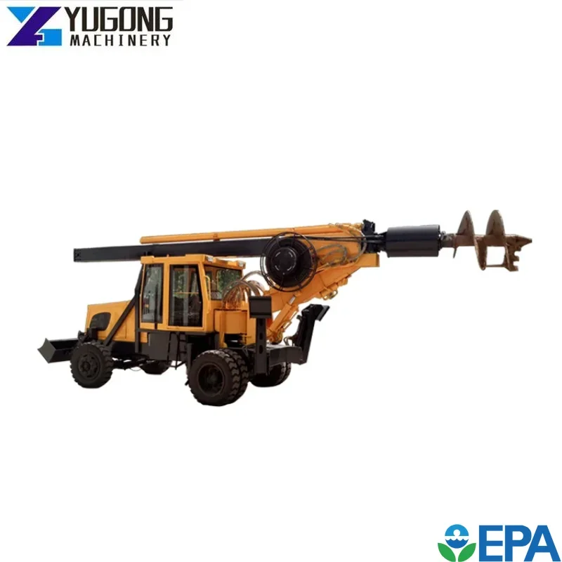 Factory Price Rock Auger Rotary Drill Rig Machine Xr260D Air Hydraulic Screw Rotary Drilling Rig Machinery Sale for Zimbabwe