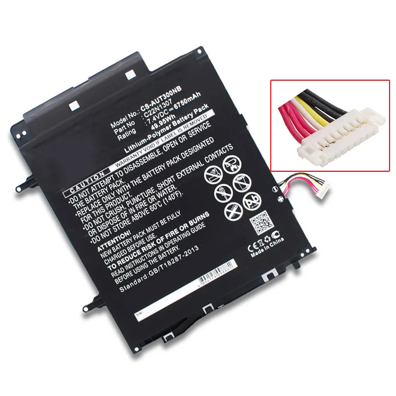 UGB New C22N1307 battery Replacement For ASUS Transformer Book T300LA T300LA-BB31T T300LA-US51T C22PKC3 Batteria Akku