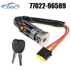 ODIDIO 77022-96589 7702296589 Ignition Switch 7701471098 7701471220 6601551102 For Renault Logan Dacia Sandero Clio 1995-2005