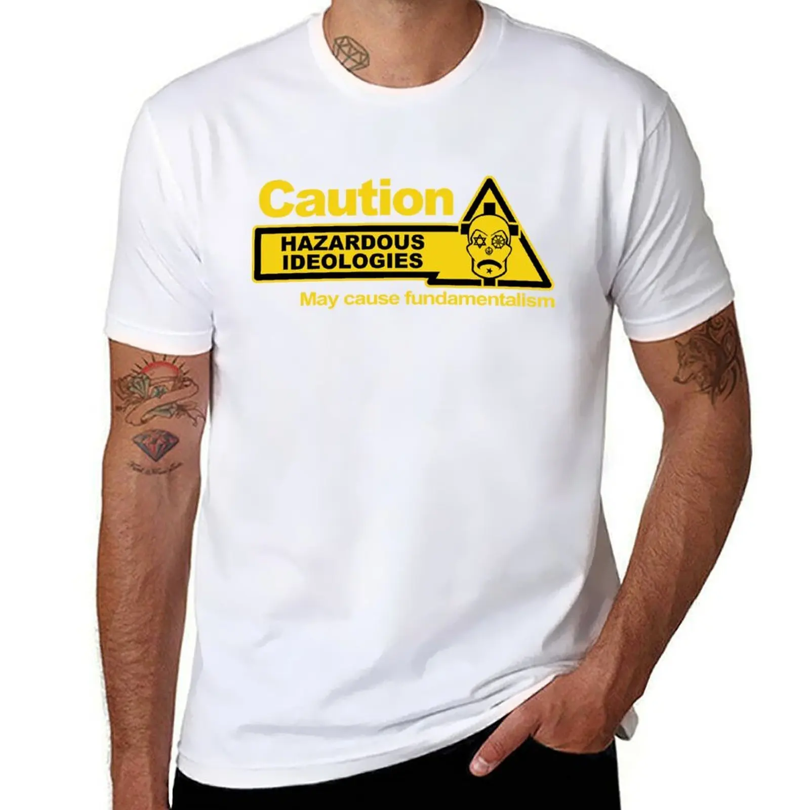 

Hazardous Ideologies T-Shirt man t shirts for men anime t shirts oversize T-Shirt