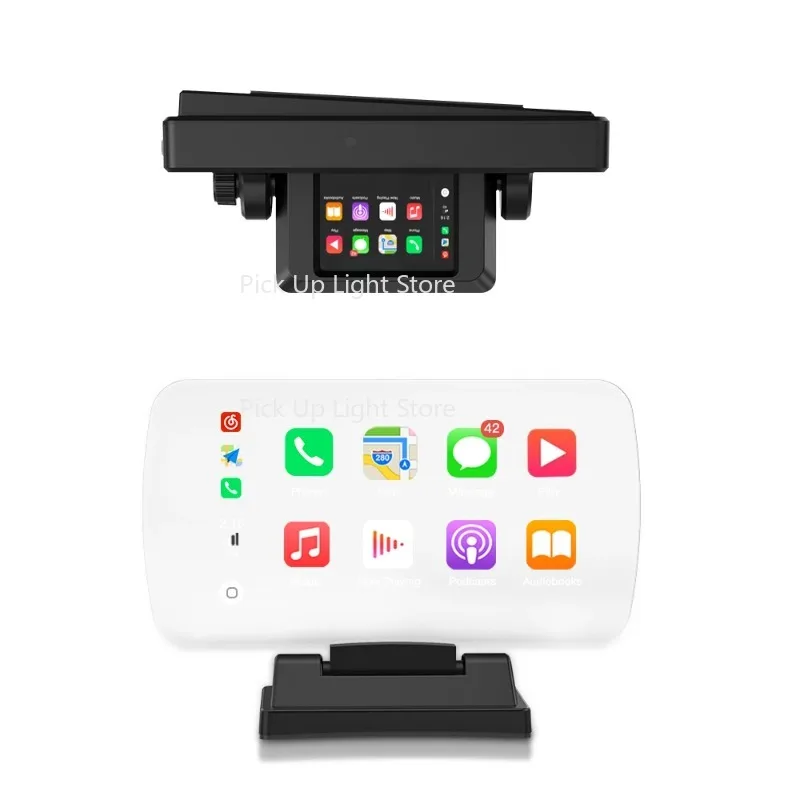 

New Design Car Head Up Display Navigation System BLE H10 Free APP Google Map Carplay Android Auto Hud For Car GPS Projector