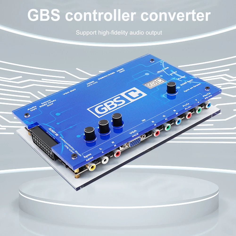 2/1PCS GBS Control GBSC Video Converter RGBS VGA Scart Ypbpr Signal to VGA HDMI-compatible For Retro Game Consoles SEGA PS2 NGC