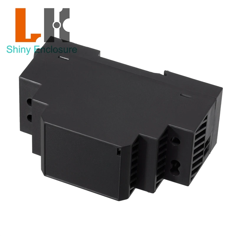 90x35x54.5mm New Abs Plastic Din Rail Enclosure Custom Plastic PLC Electronics Equipment PCB Enclosure Junction Box