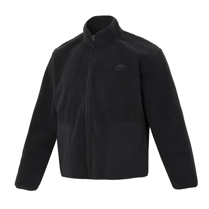 Новое оригинальное поступление, мужская куртка NIKE AS M NK CLUB+ SHERPA WNTR JKT, спортивная одежда