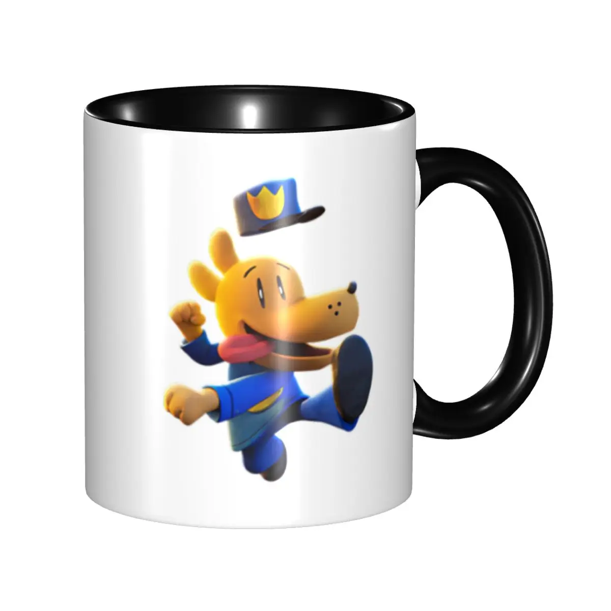 

Animated Films Dogs Man Coffee Mugs DIY Customized Ceramic Tea Milk Mug