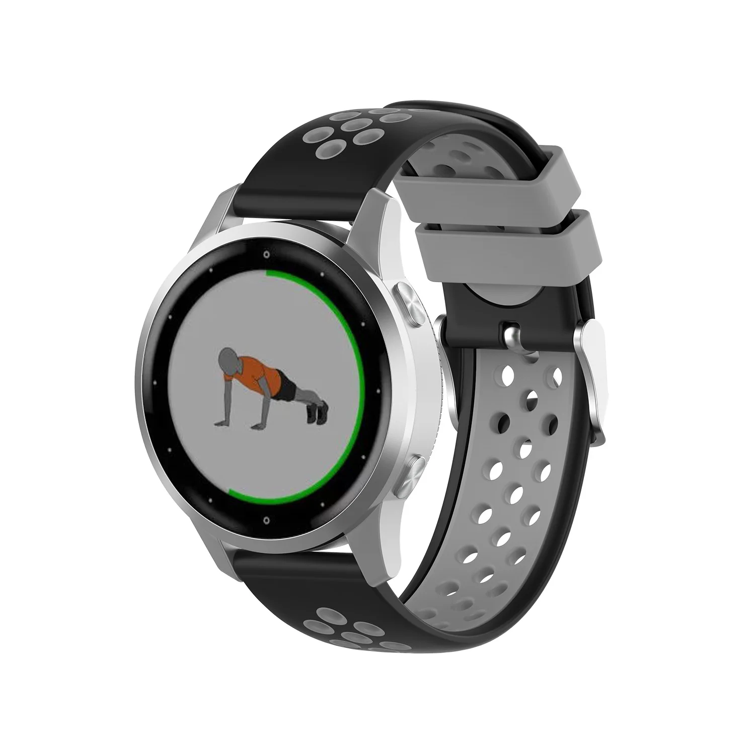 Dành Cho Garmin Venu 2S Cổ Tay Thể Thao Dây Silicon Dành Cho Garmin Venu 2/Vivoactive 4 4s 3/Tiền Thân 245 645 158 55 Vòng Tay
