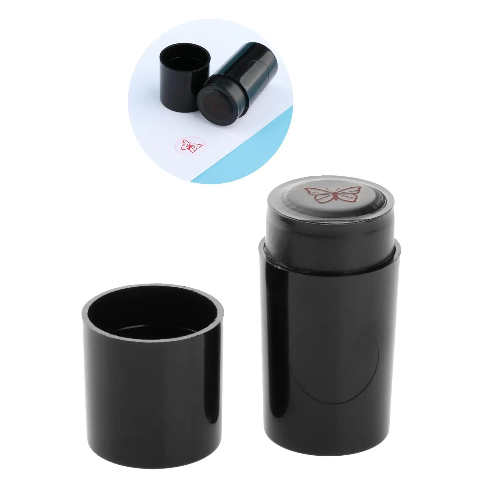 5x Premium Golf Ball Stamper Stamp Marker Impression Seal Accessori da golf Simbolo impermeabile, Farfalla